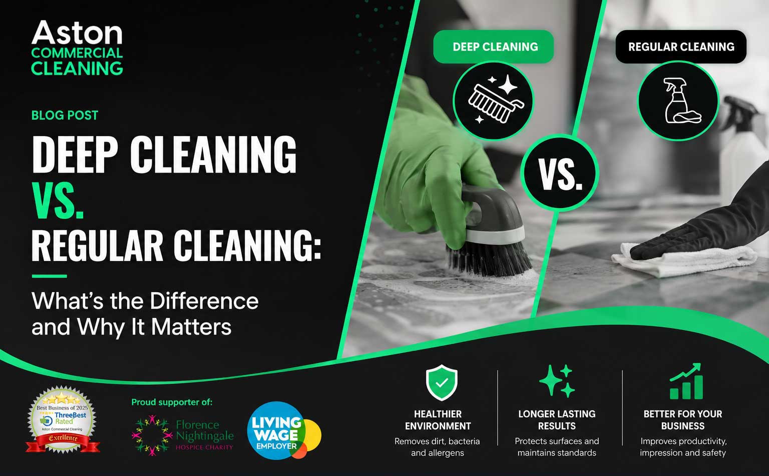 Deap Cleaning Vs Regular Cleaning Aston Clean