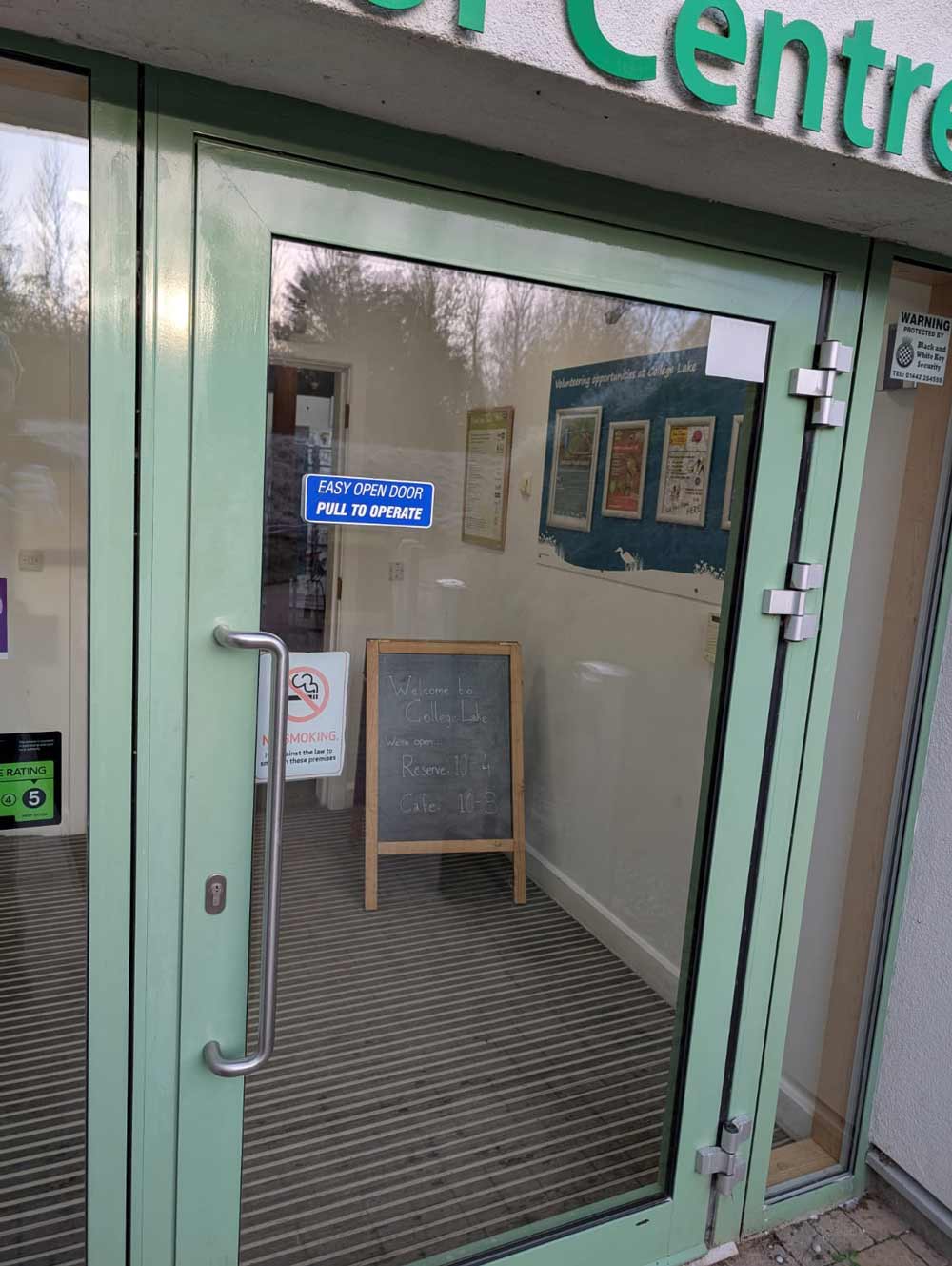 Clean dental practice waiting room ready for patients