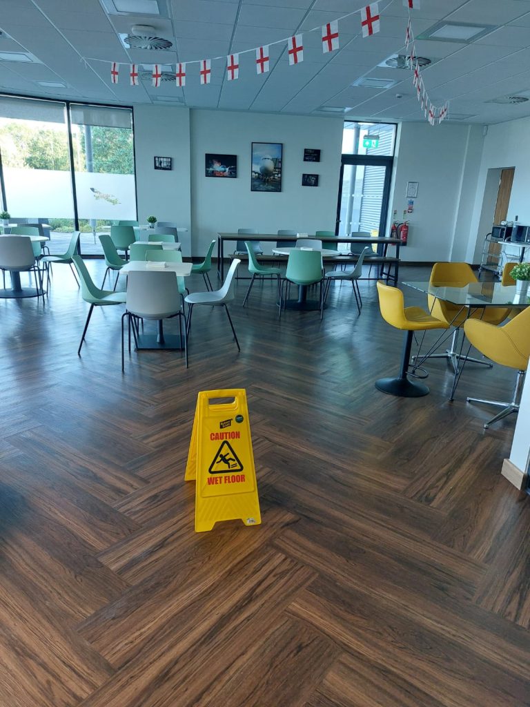 canteen floor cleaning aerosphere