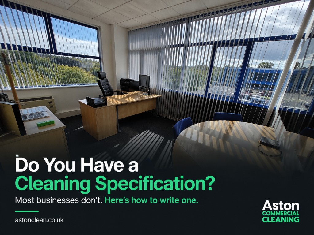 How to Write a Cleaning Specification