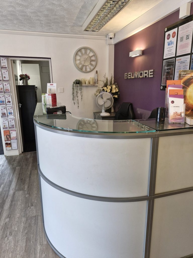 belmoure centre reception desk stoke mandeville